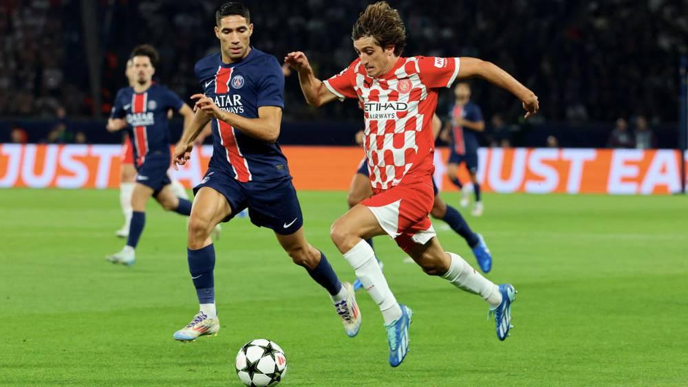 حكيمي خارج قائمة باريس سان جيرمان أمام ريمس في الدوري الفرنسي