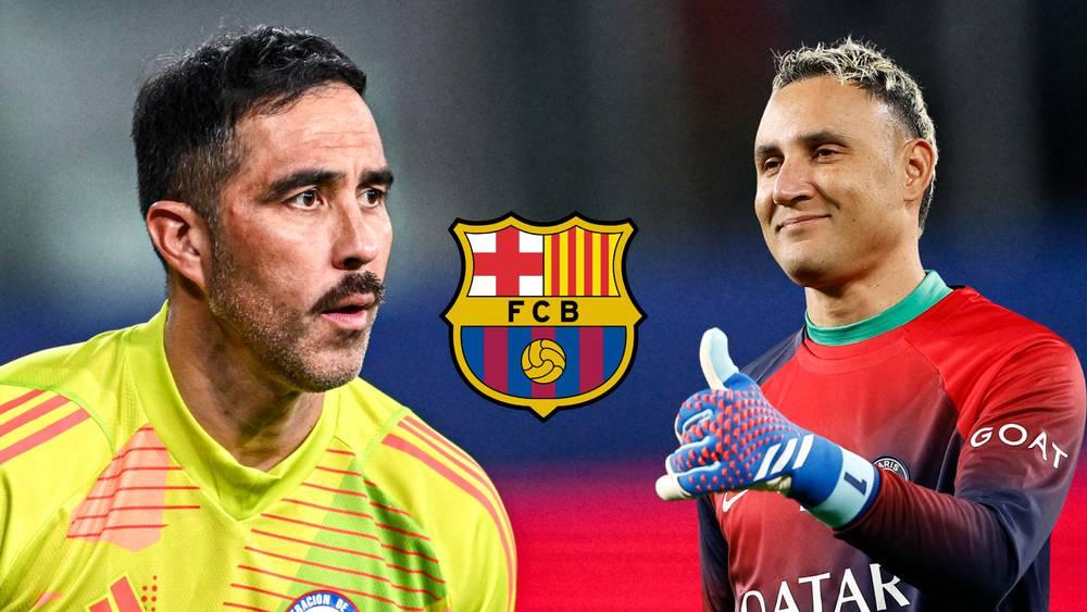 كيلور نافاس وكلاوديو برافو يرحبان بتعويض تير شتيغن في برشلونة