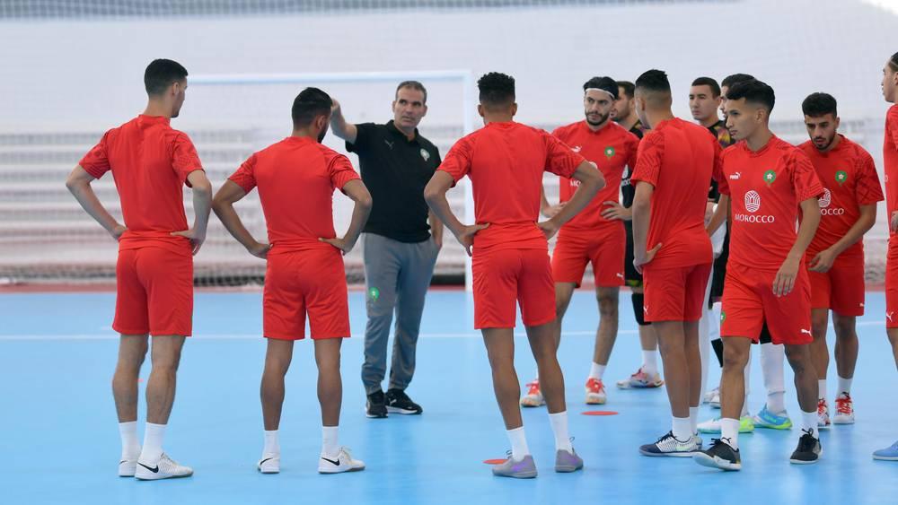 المنتخب المغربي لـ"الفوتسال" يستأنف تداريبه استعداداً لمواجهة البرازيل