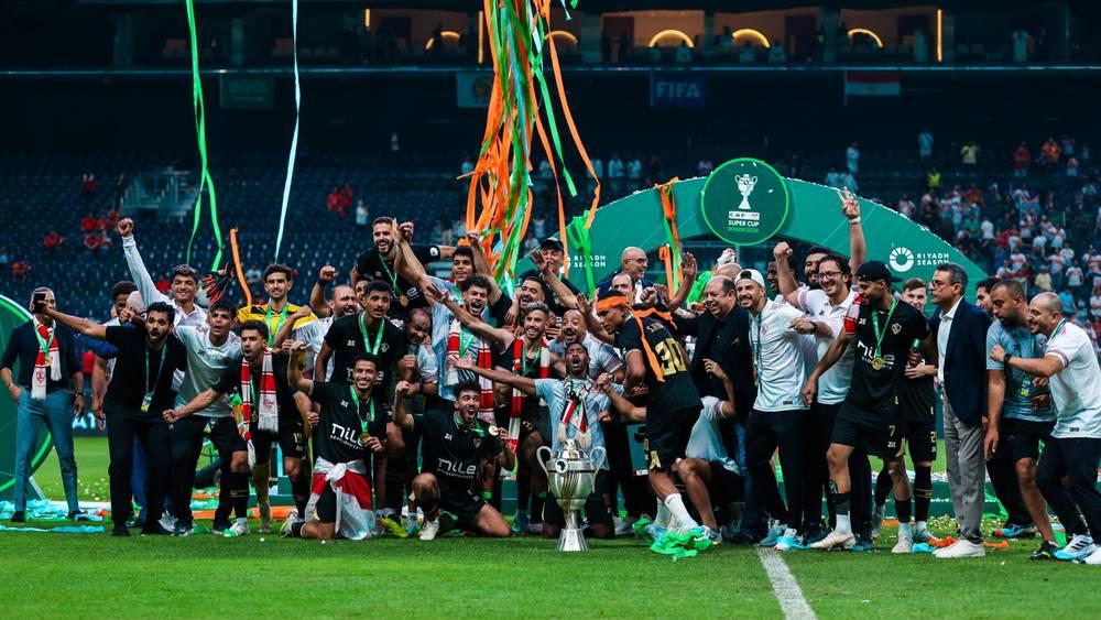 "موسم الرياض" يمنح الزمالك 1.5 مليون دولار بعد تتويجه بالسوبر الأفريقي