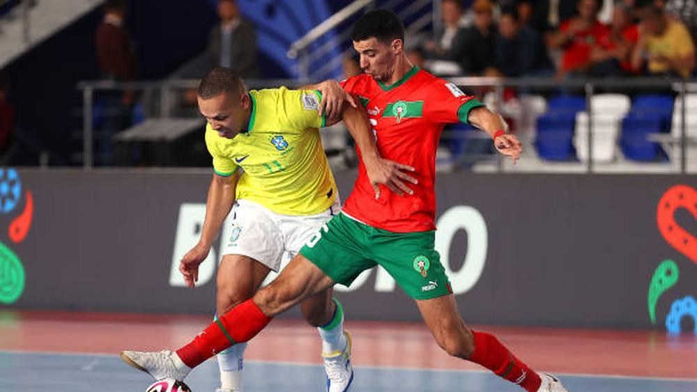 كأس العالم لـ"الفوتسال"/ المنتخب المغربي يُنهي الشوط الأول مُتأخراً أمام البرازيل (0-2)