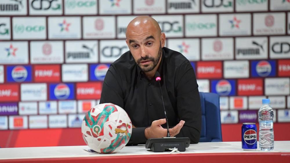 الركراكي: "لن أستدعي حارث فقط لوضعه في الاحتياط"