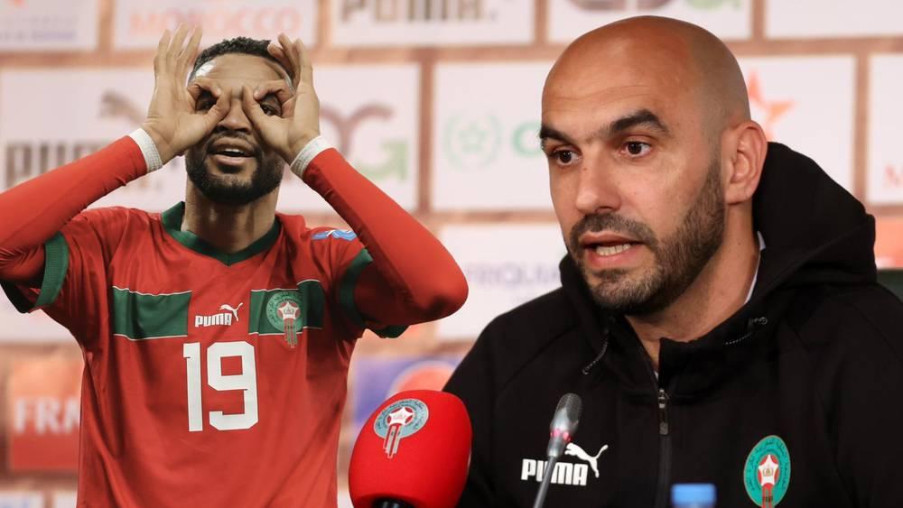 الركراكي: "النصيري هو أحد أفضل المهاجمين في تاريخ المغرب أحب من أحب وكره من كره"