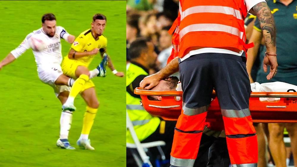 كارفاخال يتعرض لإصابة قوية ويغادر الملعب باكيًا