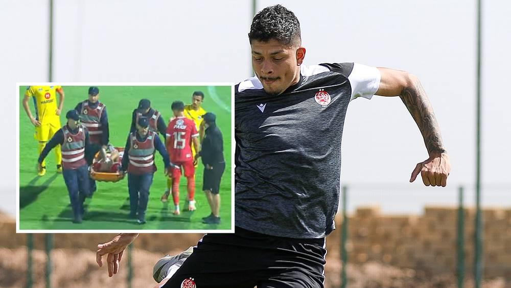 فحوصات طبية للبرازيلي رينان فيانا لتشخيص إصابته في مباراة الوداد وشباب السوالم