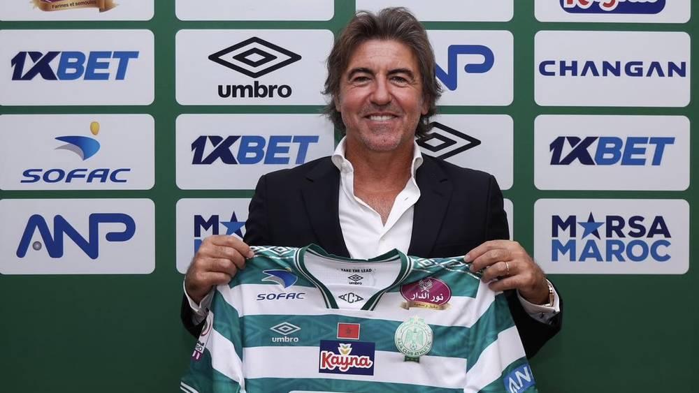 سابينتو (مدرب الرجاء): "سعيد بانضمامي لهذا النادي الكبير وسنعمل معا على الفوز بالألقاب"