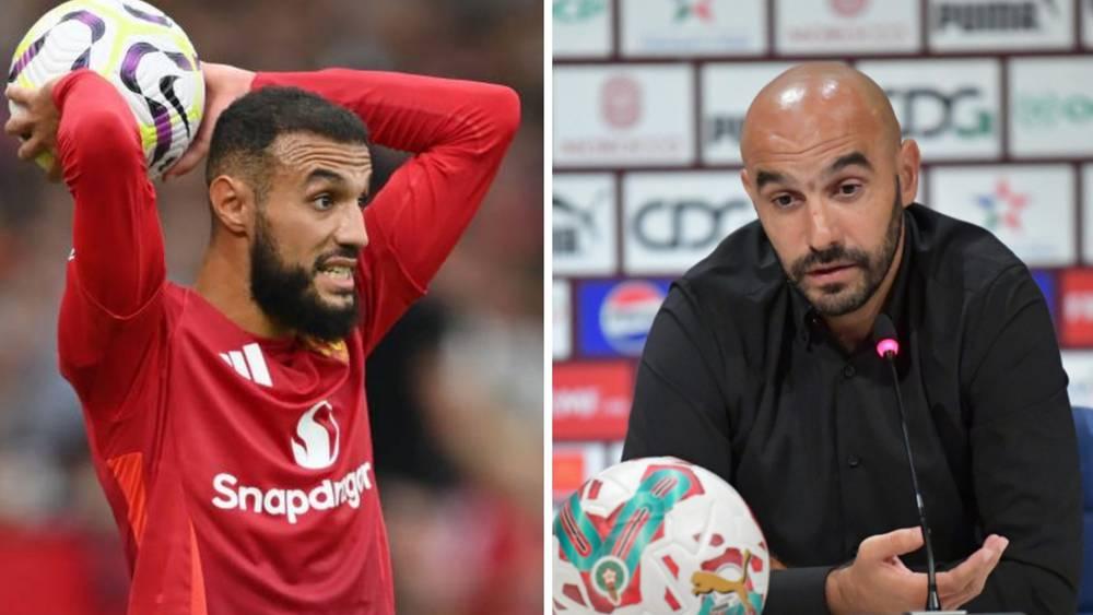 الركراكي: "إصابة مزراوي ليست خطيرة وإن شاء الله سيكون حاضرا في شهر نونبر القادم مع المنتخب"