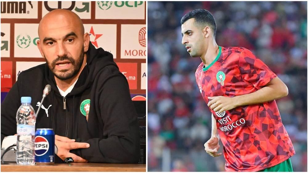 الركراكي: "بلعماري لاعب ذكي ولم يذهلني تألقه اليوم.. أكرد يعتبر أخاه الأكبر وعادي أن يقع بينهما شنآن في الملعب"