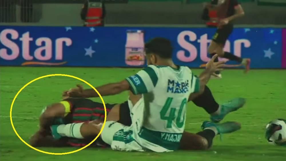 مديرية التحكيم: "عدم طرد النجاري قرار صحيح والناجي أمسك قدم الخصم ليوهم الحكم بتعرضه لاعتداء على مستوى الوجه"