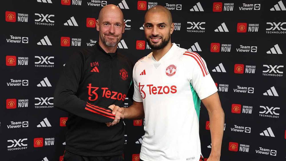 أمرابط: "تين هاغ أراد بقائي مع اليونايتد لكن المدير الرياضي للنادي هو من رفض ذلك"