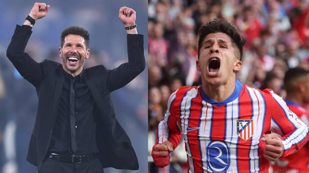 إبن دييغو سيميوني يسجل هدفه الأول بقميص أتلتيكو مدريد ويساهم في الفوز على لاس بالماس