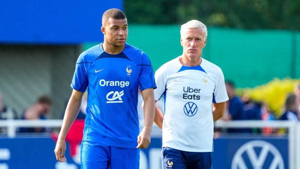 ديشان: "أنا من قررت استبعاد مبابي وهو أراد أن يأتي"