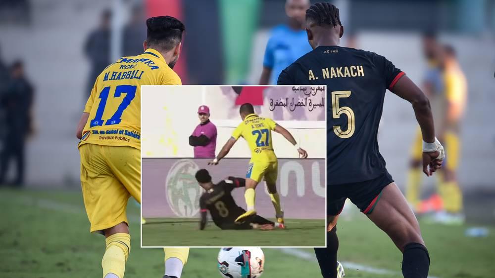 مديرية التحكيم: "تدخل أيت أورخان على لاعب نهضة الزمامرة الطين كان بتهور ويتطلب بطاقة صفراء لم يُشهِرها الحكم"