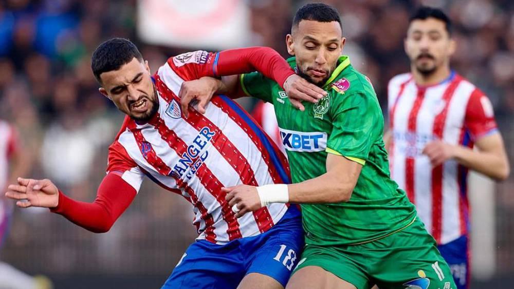 آخر 10 مباريات بين الرجاء والمغرب التطواني في البطولة.. 4 انتصارات للفريق الأخضر واثنان للماط مقابل أربع تعادلات