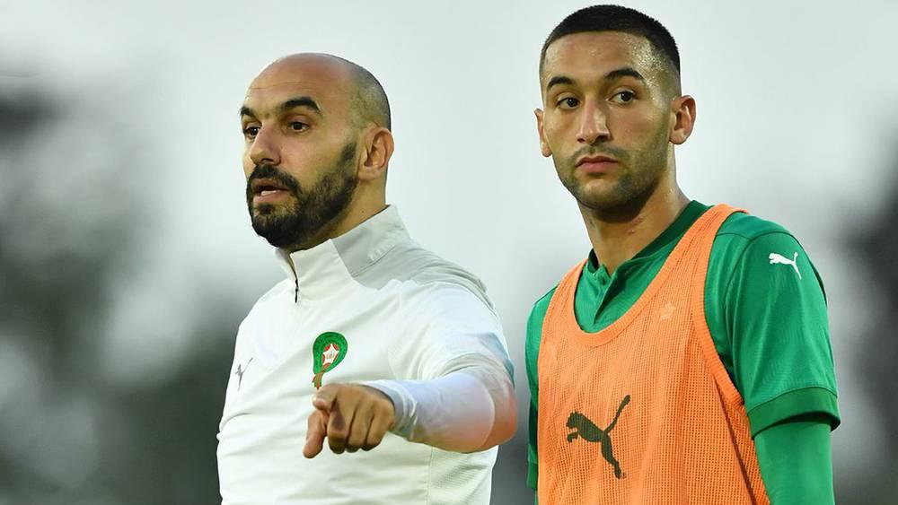 الركراكي: "زياش عليه أن يستعيد جاهزيته وليس هناك أي مشكل شخصي أو تقني مع أي لاعب في المنتخب"