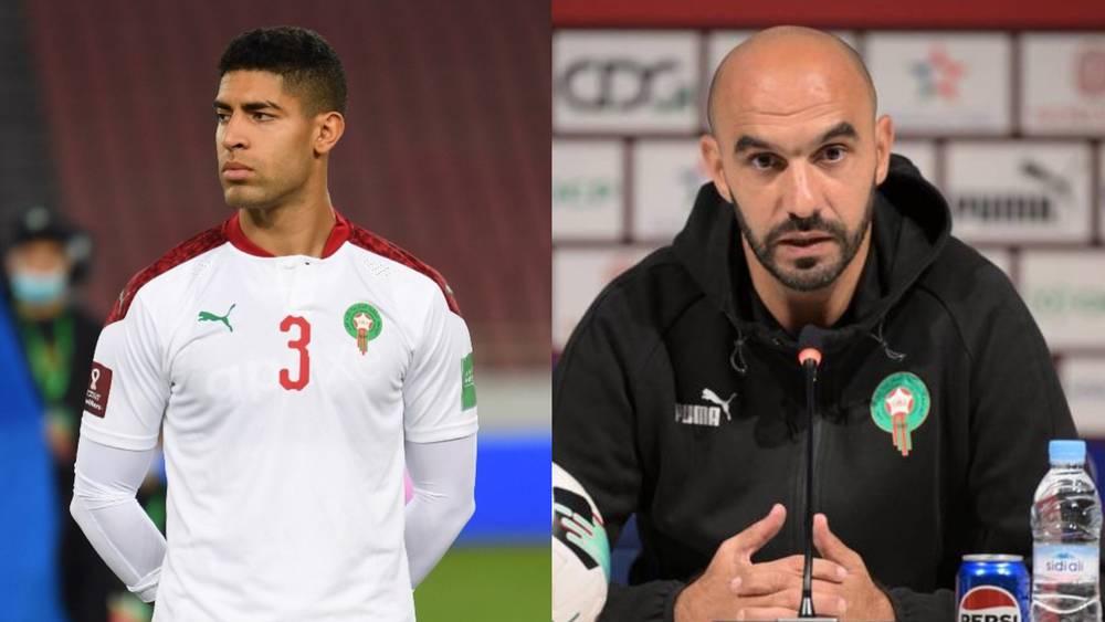 الركراكي: "الهدف من استدعاء ماسينا هو محاولة العثور على قلوب دفاع جيّدين وهذا تحدٍّ بالنسبة لنا"