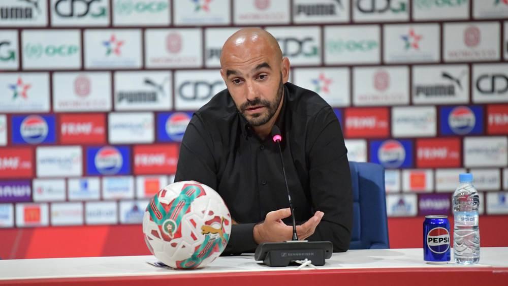 الركراكي: "مباراة الغابون لن تكون سهلة لأنه منتخب سيبحث عن التأهل ونحن سنذهب للفوز بهذه المقابلة"