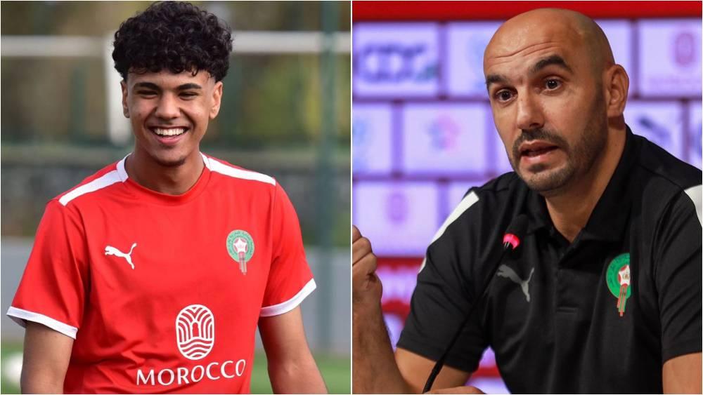 الركراكي: "هذا هو الوقت المناسب لنمنح أزنو دقائق للعب وأيضا ليشعل المنافسة على مركز الظهير الأيسر"