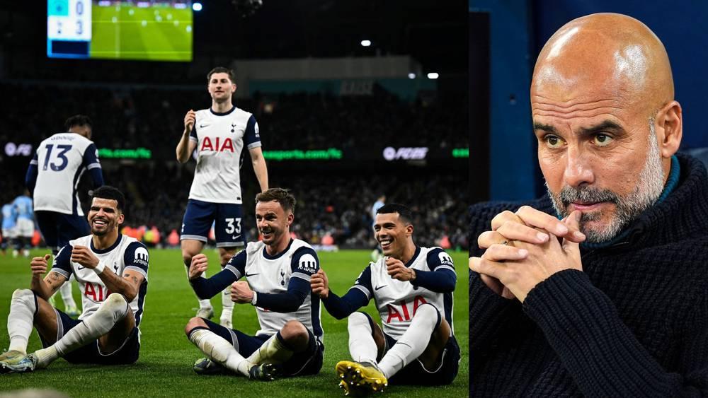 سفينة مانشستر سيتي تواصل "الغرق" وتوتنهام يلحق به الهزيمة الخامسة تواليا (0-4)