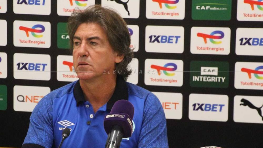 سابينتو: "نعرف الجيش الملكي جيدا وهدفنا التأهل إلى الدور المقبل من دوري أبطال أفريقيا"