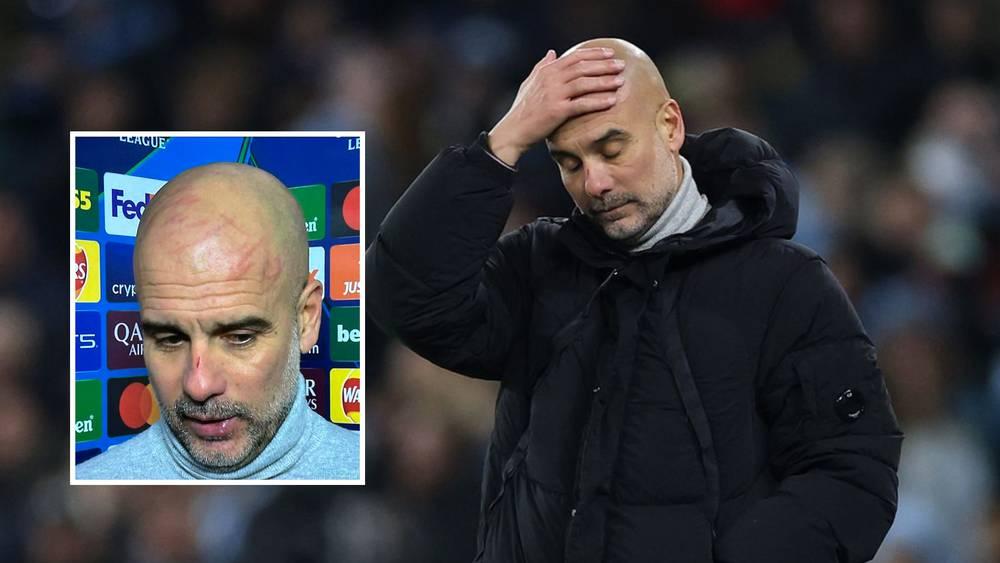 "الناس يعانون من مشاكل الصحة النفسية يوميا".. غوارديولا يوضح تصريحاته بخصوص "الخدوش" على وجهه!