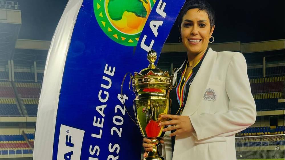 لمياء بومهدي لـ"البطولة": "أنا جد سعيدة لأنني أول امرأة مغربية وعربية وأفريقية تتوج بدوري أبطال أفريقيا للسيدات والجميل أنه كان في بلدي"