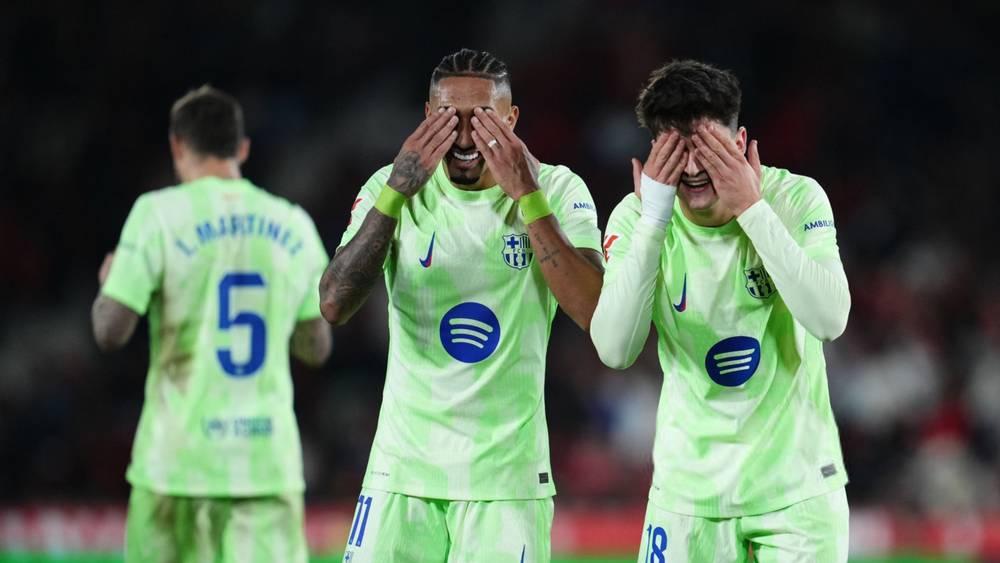 برشلونة يعود لسكة الانتصارات بفوز كبير على مايوركا (1-5)