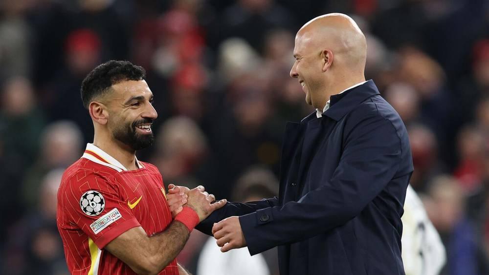 سلوت مدرب ليفربول "يتمنى" بقاء صلاح: "كلما كنا في حاجة إليه يسجل هدفا مهما"