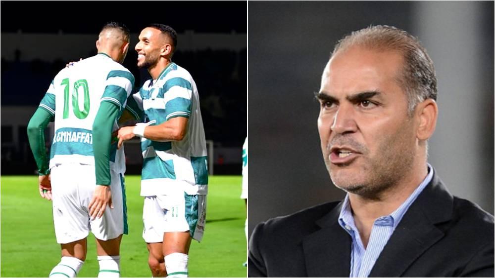 التونسي سامي الطرابلسي: "كان هناك عمل كبير للرجاء في وسط الميدان خلال الشوط والتمريرة للنجاري تدل على الإمكانيات الفنية الممتازة للفريق"