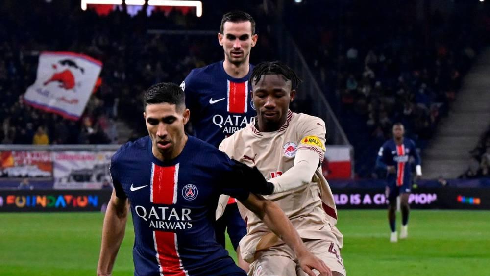 دوري الأبطال/ حكيمي يساهم بـ"تمريرتين حاسمتين" في فوز باريس سان جيرمان على سالزبورغ النمساوي (0-3)