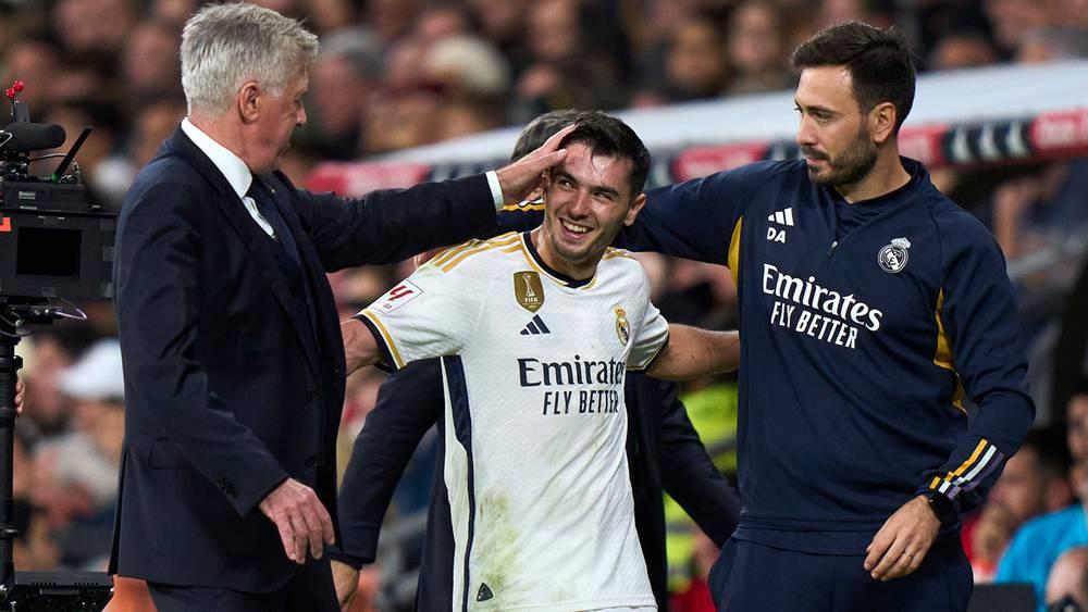 بعد تمريرته الحاسمة أمام أتالانتا.. دياز يحظى بإشادة أنشيلوتي: "لقد قدم مستوى عالٍ في المباراة وهو يقوم بعمل جيد للغاية"