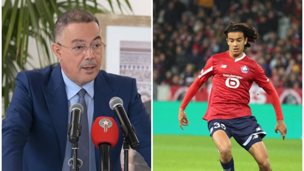 لقجع: "أيوب بوعدي مغربي مئة في المئة.. تحدّثنا معه بشكل مستفيض واللاعب سيكون فخوراً بحمل قميص المنتخب المغربي"