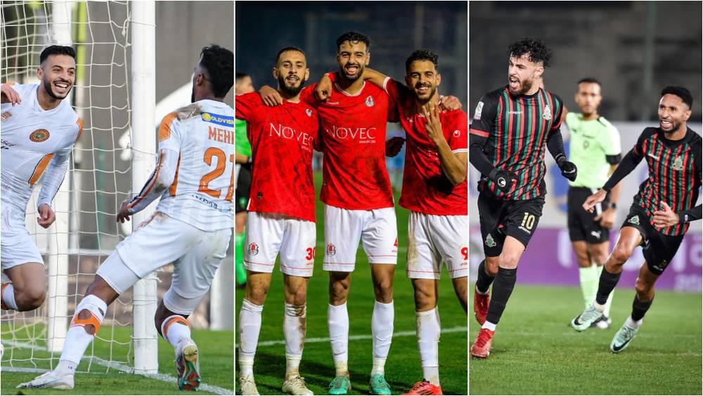 حصيلة مرحلة الذهاب.. نهضة بركان أقوى دفاع والجيش الملكي والفتح يتقاسمان "أفضل هجوم"