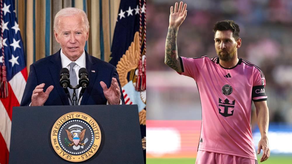 ميسي يغيب عن حفل تكريمه في البيت الأبيض و"يعتذر" لجو بايدن