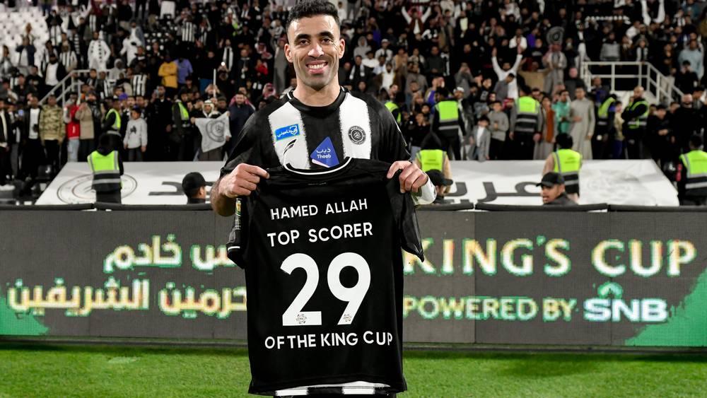 بـ29 هدفا.. حمد الله يعزز رقمه كهداف تاريخي لمسابقة كأس الملك السعودي