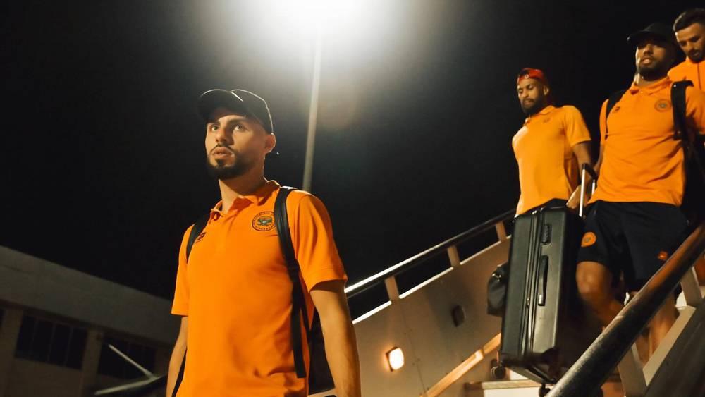 بعثة نهضة بركان تصل إلى أنغولا تأهبا لمواجهة لواندا سول في كأس الكونفدرالية