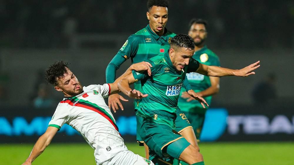 آخر 10 مباريات بين الجيش والرجاء في جميع المسابقات.. 4 انتصارات للخضر مقابل 5 تعادلات وفوز وحيد للعساكر