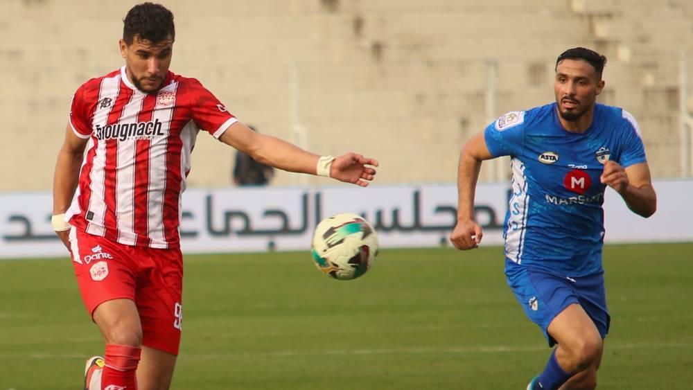 البطولة الاحترافية/ الشباب السالمي يتعادل أمام النادي المكناسي (1-1) في مباراة عرفت إحراز هدفين في الوقت القاتل