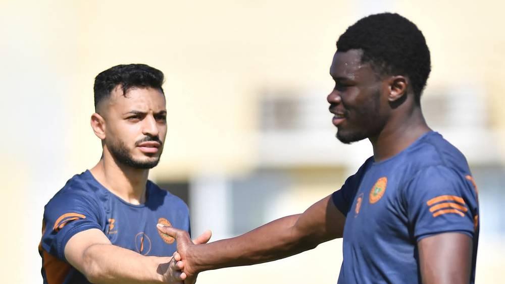 نهضة بركان يخوض آخر حصة تدريبية تأهبا لمواجهة لواندا سول الأنغولي