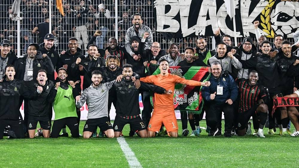 بعثة الجيش الملكي تسافر غدا الخميس إلى جنوب أفريقيا على متن طائرة خاصة تأهبا لمواجهة سان داونز