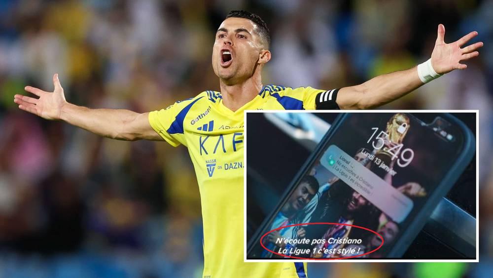 أولمبيك ليون يرد على رونالدو بعد "انتقاده" الدوري الفرنسي