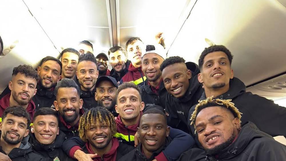 بعثة الجيش الملكي تغادر الأراضي المغربية صوب جنوب أفريقيا تأهبا لمواجهة سان داونز