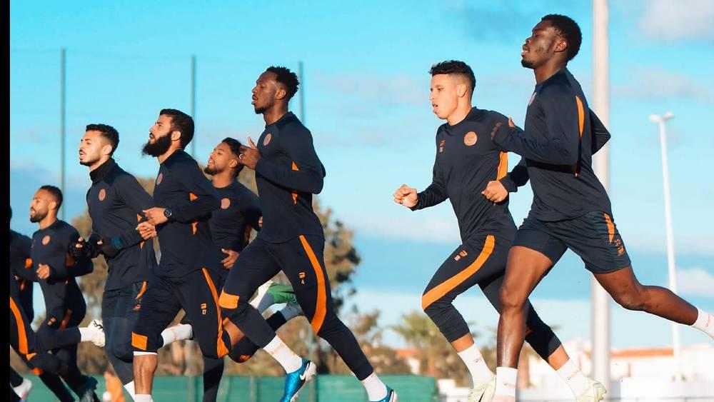 نهضة بركان يخوض آخر حصة تدريبية تأهبا لمواجهة ستيلينبوش الجنوب أفريقي