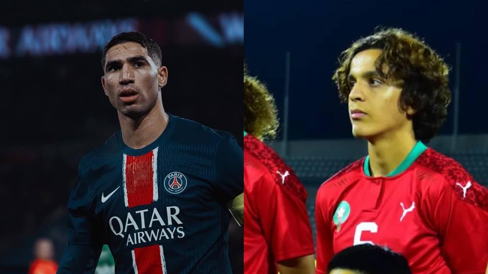 علي معمر (لاعب المنتخب المغربي تحت 20 سنة): "بوصوفة هو مثلي الأعلى وحكيمي هو أفضل ظهير أيمن في العالم"