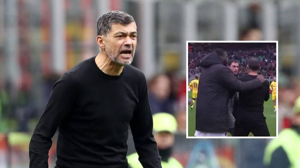 مدرب ميلان يوضح بعد شجاره مع لاعبه كالابريا: "لا يوجد نفاق بيننا نقول الأمور بوضوح مثل الرجال"