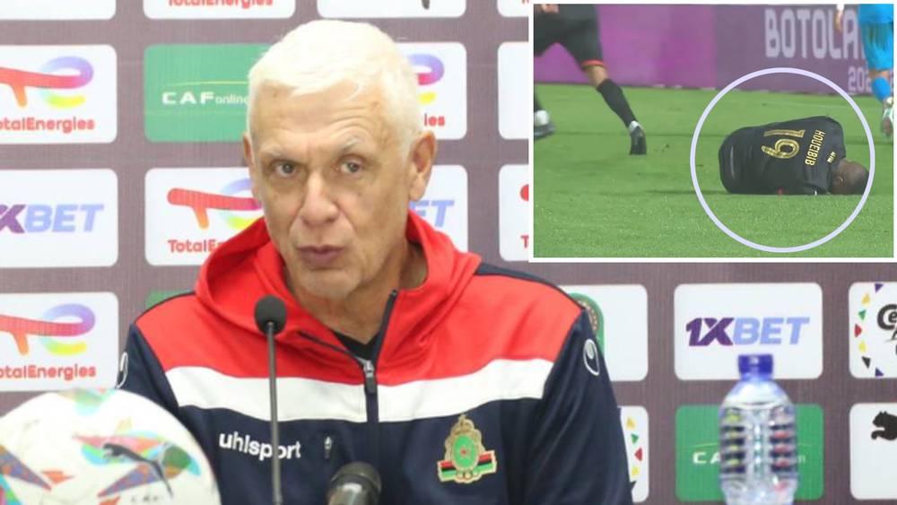 فيلود: "حوبيب تعرّض للإصابة على مستوى الركبة أمام الدفاع الجديدي وآمل أن يعود بسرعة للميادين"