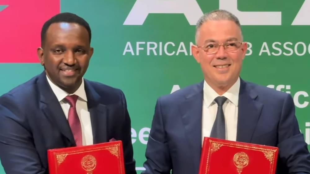 لقجع بعد توقيع اتفاقية إقامة مقر رابطة الأندية الأفريقية بالمغرب: "ستجدون هنا الجو الملائم لتطوير اللُّعبة وكل الوسائل اللوجيستية "