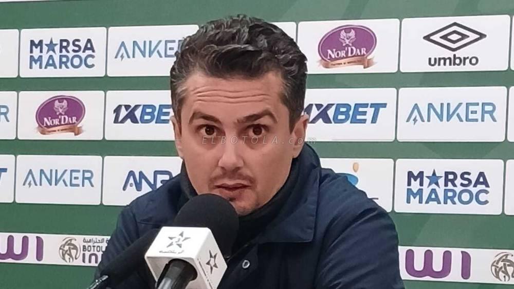 الكرمة: "يصعب دائما اللعب ضد فريق كبير مثل الرجاء لكننا كُنا واثقين من العودة بنتيجة إيجابية"