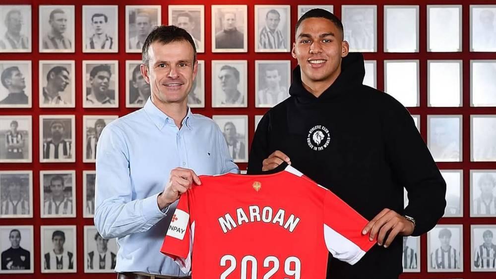 رسميًا/ أتلتيك بيلباو يتعاقد مع المهاجم المغربي مروان سنادي (24 عامًا) حتى صيف 2029