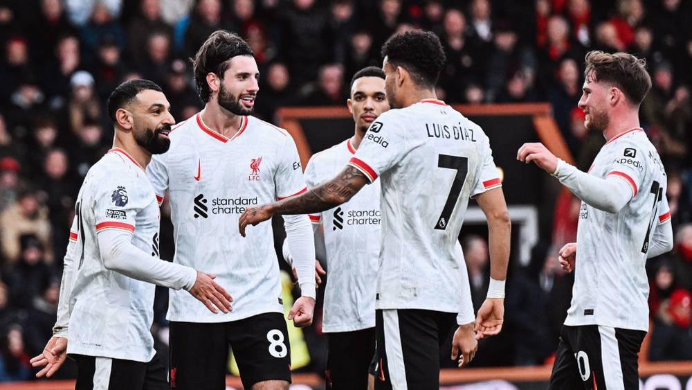 صلاح يقود ليفربول للفوز (0-2) وينهي سلسلة 11 مباراة متتالية دون هزيمة لبورنموث